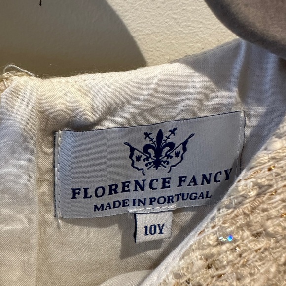 Florence Fancy Holiday Tweed Patterned dress Size 10(kids) - Picture 4 of 6